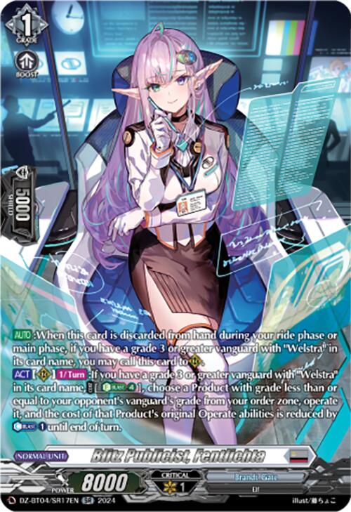 Blitz Publicist, Fentlichta (DZ-BT04/SR17EN) [DZ-BT04: Destined Showdown]