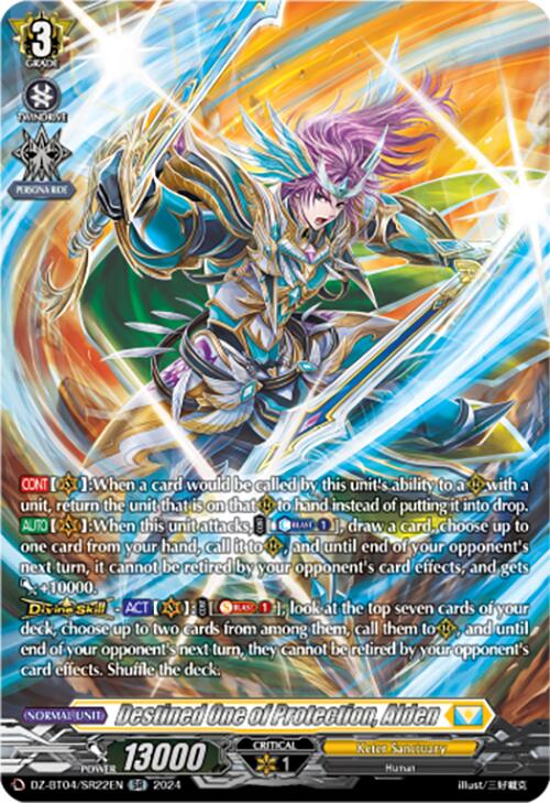 Alden, destiné à la protection (DZ-BT04/SR22EN) [DZ-BT04 : Confrontation destinée] 