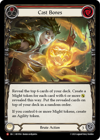 Cast Bones [HVY014] (Heavy Hitters) Rainbow Foil 
