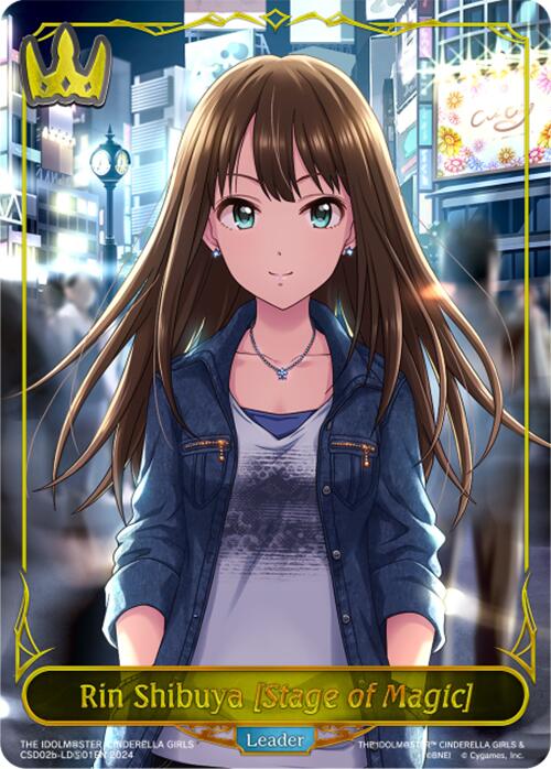 Rin Shibuya [Stage of Magic] (CSD02b-LD(S)01EN) [THE IDOLM@STER CINDERELLA GIRLS]