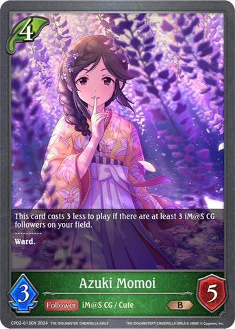Azuki Momoi (CP02-013EN) [THE IDOLM@STER CINDERELLA GIRLS] 