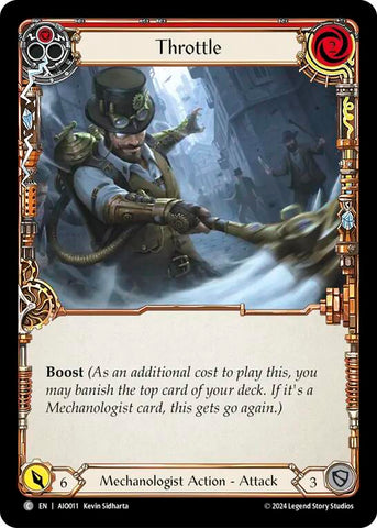 Throttle (Red) [AIO011] (Armory Deck: Dash) 