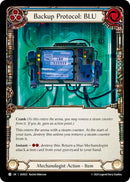 Backup Protocol: BLU (Blue) [AIO025] (Armory Deck: Dash) 