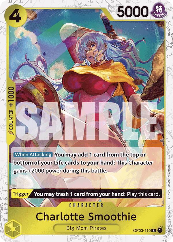 Charlotte Smoothie (Alternate Art) (Hashimoto Q) [Extra Booster: Memorial Collection]