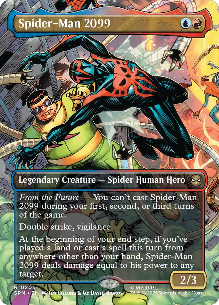 Spider-Man 2099 (0205) (Borderless) [Marvel's Spider-Man] 