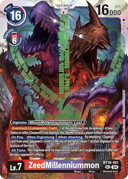 ZeedMillenniummon [BT19-101] [Release Special Booster 2.0]