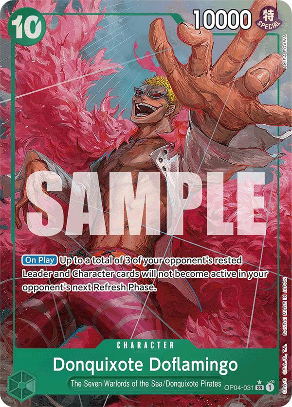 Donquixote Doflamingo (Alternate Art) [Extra Booster: Memorial Collection]