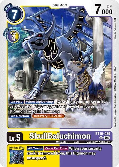 SkullBaluchimon [BT19-039] [Release Special Booster 2.0]