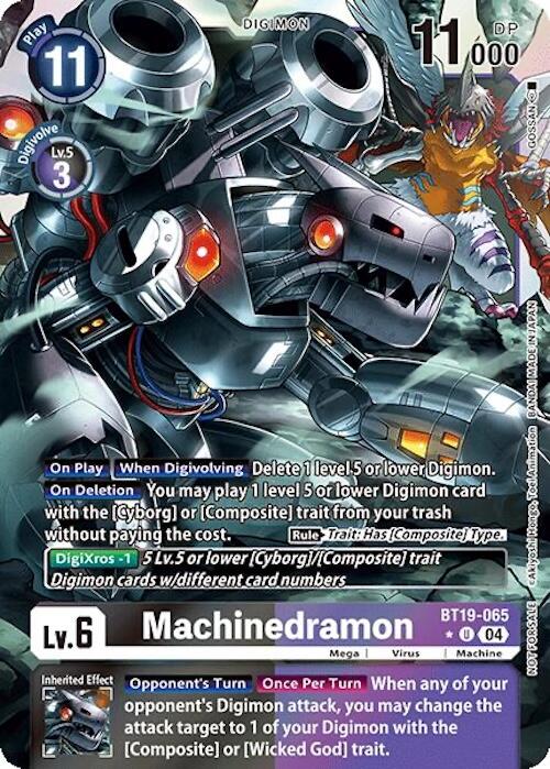 Machinedramon [BT19-065] (Release Special Booster 2.0: Box Promotion Pack) [Release Special Booster 2.0]