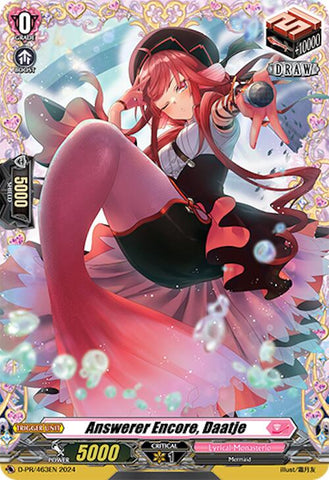 Answerer Encore, Daatje (D-PR/463EN) [D Promo Cards] 