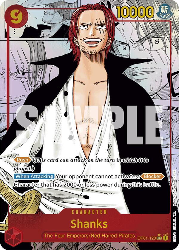 Shanks (Alternate Art) (Manga) [Premium Booster]