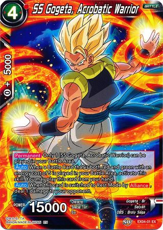 SS Gogeta, Acrobatic Warrior (EX04-01) [Unity of Saiyans] 