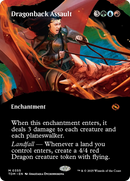Dragonback Assault (Borderless) [Tarkir: Dragonstorm] 