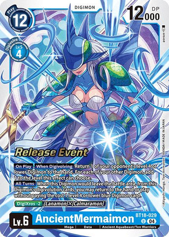 AncientMermaimon [BT18-029] [Release Special Booster 2.0 Pre-Release Cards] 