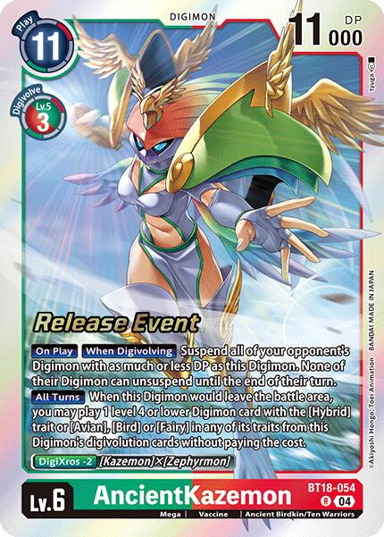 AncientKazemon [BT18-054] [Release Special Booster 2.0 Pre-Release Cards]