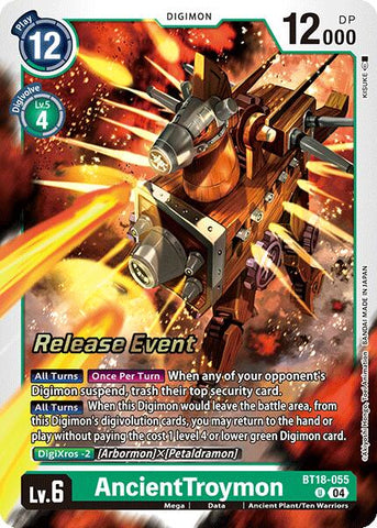 AncientTroymon [BT18-055] [Release Special Booster 2.0 Pre-Release Cards] 