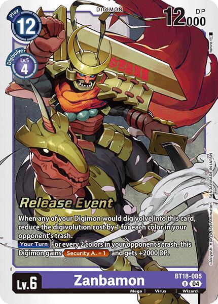 Zanbamon [BT18-085] [Release Special Booster 2.0 Pre-Release Cards]