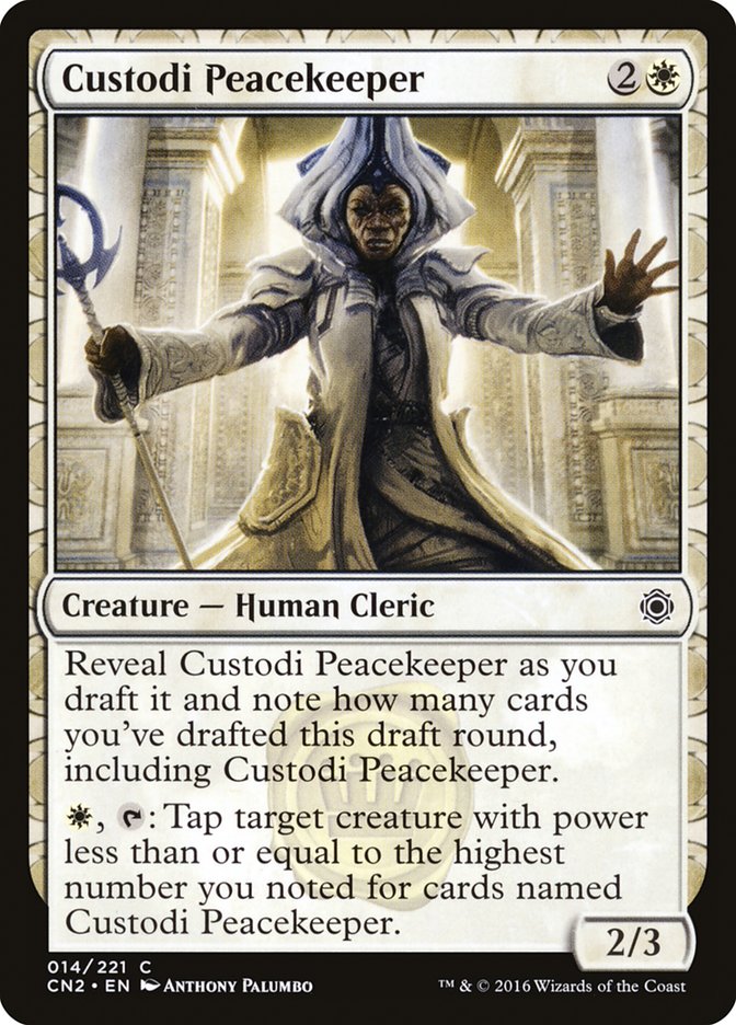 Custodi Peacekeeper [Conspiracy: Take the Crown] 