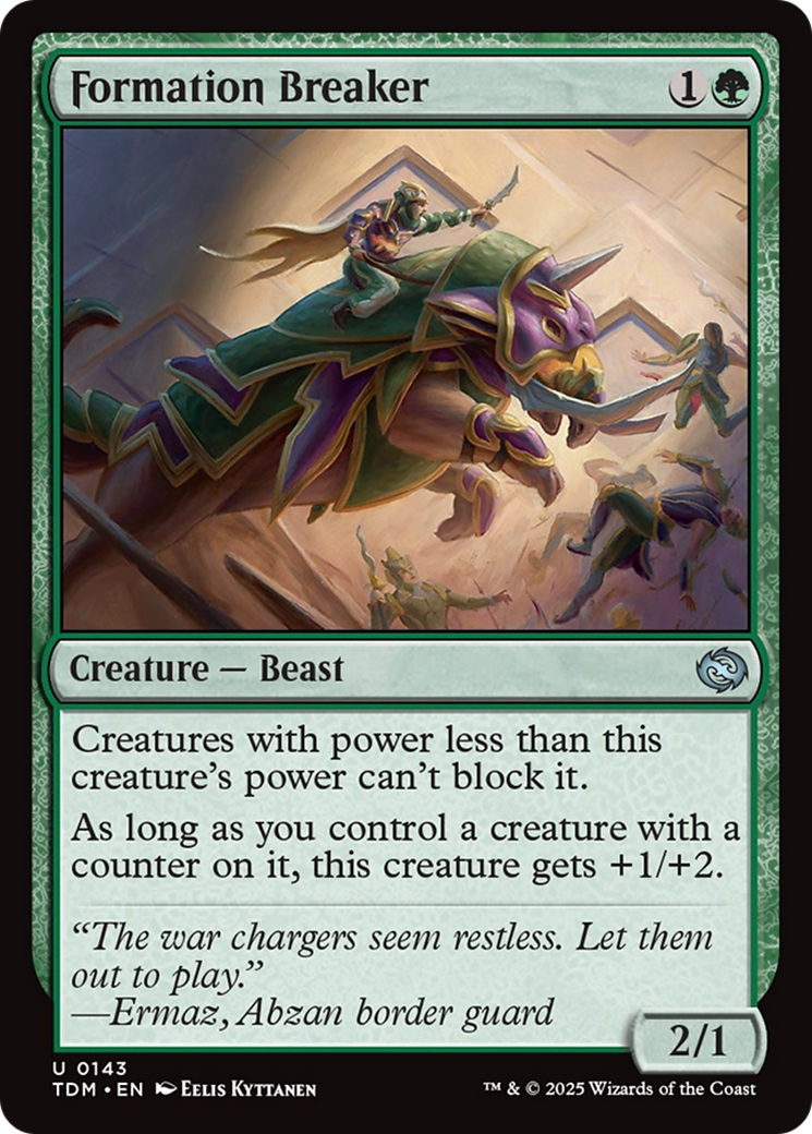 Breaker Formation [Tarkir: Dragonstorm] 
