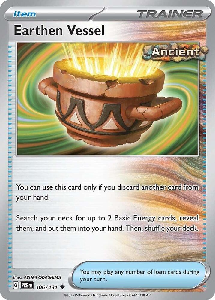 Earthen Vessel (106/131) [Scarlet &amp; Violet: Prismatic Evolutions] 