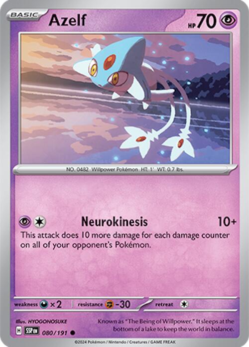 Azelf (080/191) [Scarlet &amp; Violet: Surging Sparks] 