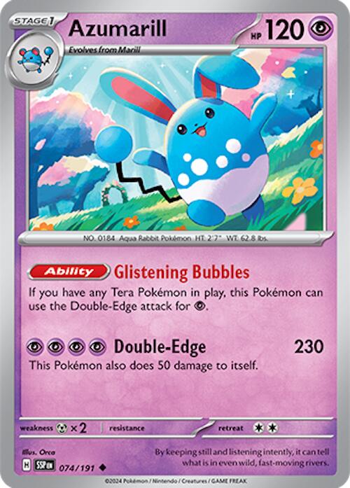 Azumarill (074/191) [Scarlet &amp; Violet: Surging Sparks]