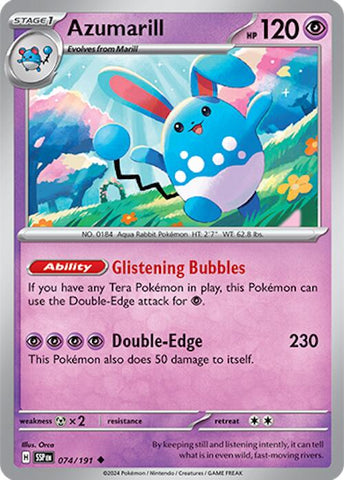 Azumarill (074/191) [Scarlet &amp; Violet: Surging Sparks]
