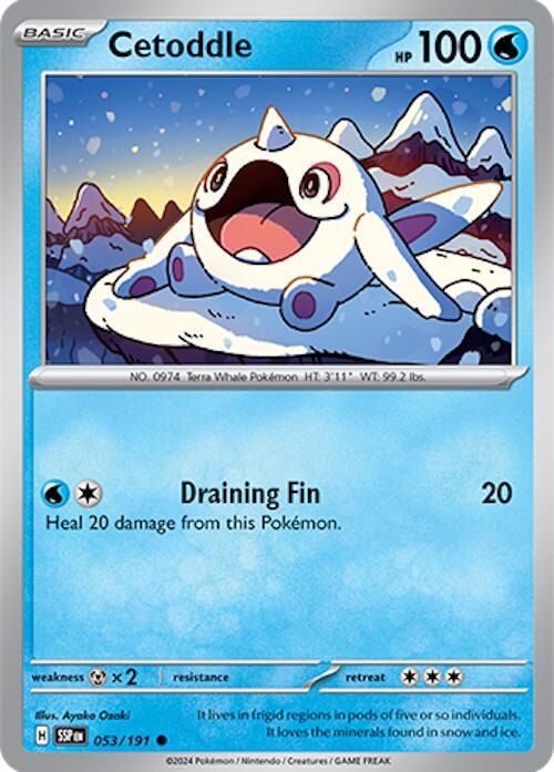 Cetoddle (053/191) [Scarlet &amp; Violet: Surging Sparks] 