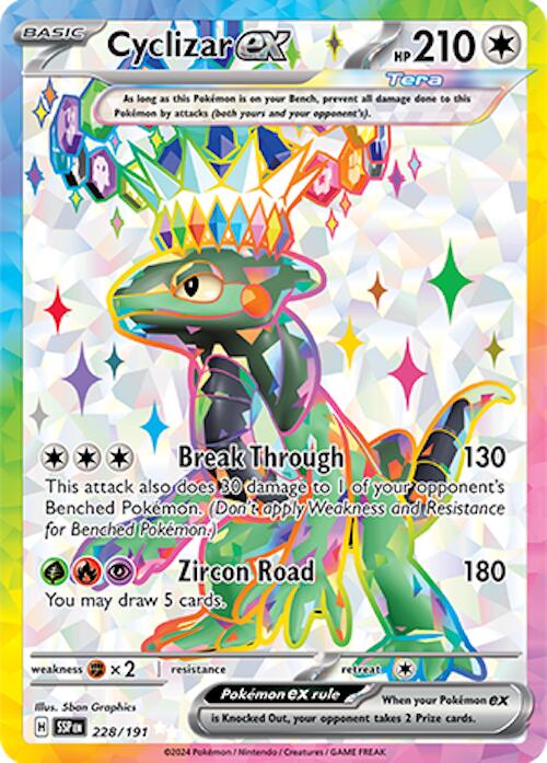 Cyclizar ex (228/191) [Scarlet &amp; Violet: Surging Sparks] 