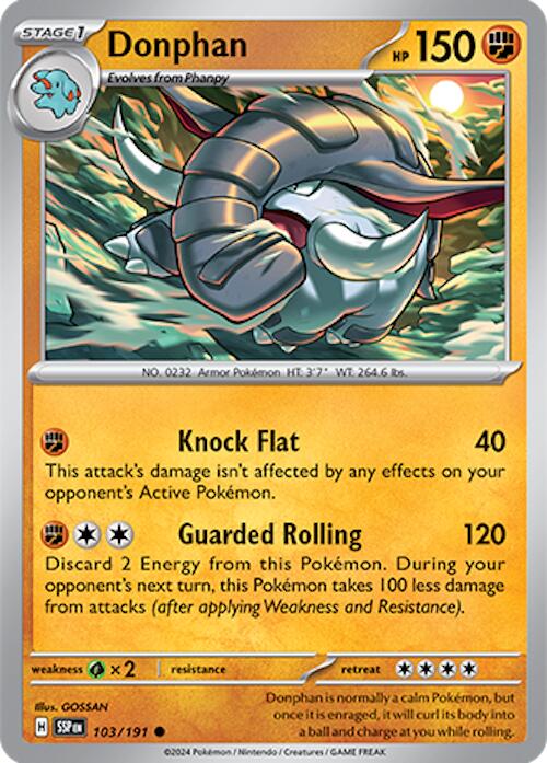 Donphan (103/191) [Scarlet &amp; Violet: Surging Sparks] 