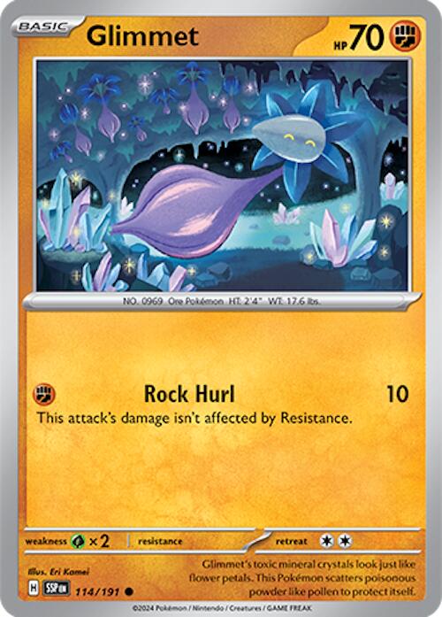 Glimmet (114/191) [Scarlet &amp; Violet: Surging Sparks] 