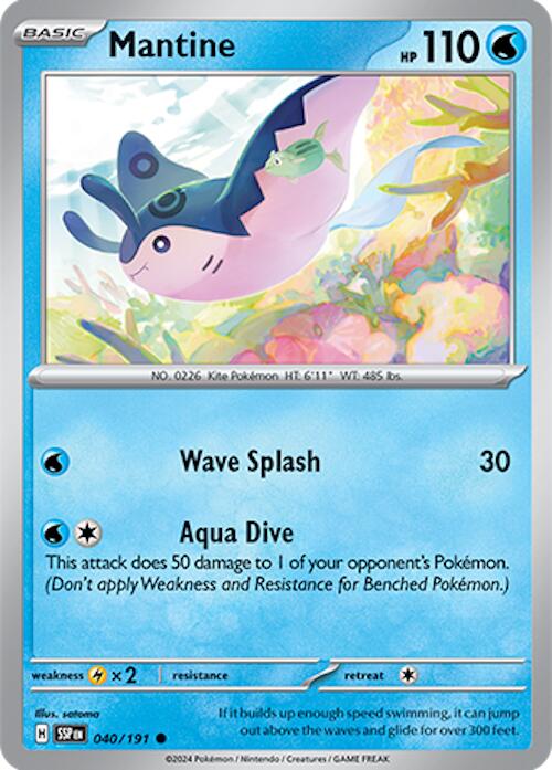 Mantine (040/191) [Scarlet &amp; Violet: Surging Sparks] 