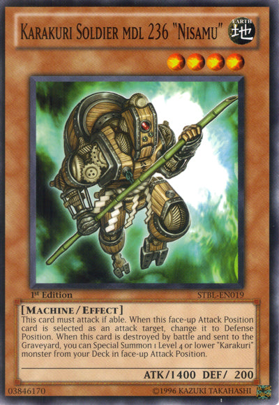 Karakuri Soldier mdl 236 Nisamu [STBL-EN019] Common 