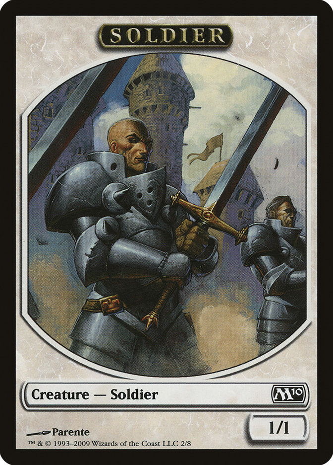 Soldier Token [Magic 2010 Tokens] 