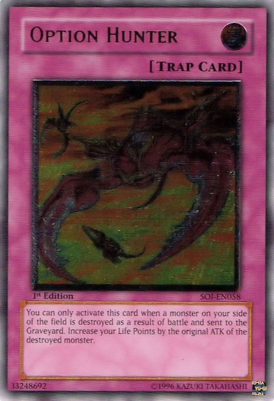 Hunter Option (UTR) [SOI-EN058] Ultimate Rare 