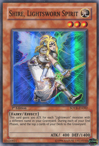 Shire, Lightsworn Spirit [SOVR-EN082] Super Rare 