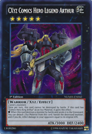 CXyz Comics Hero Legend Arthur [NUMH-EN042] Secret Rare 
