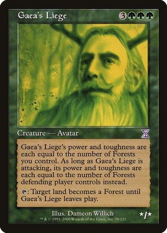 Gaea's Liege [Time Spiral Timeshifted] 