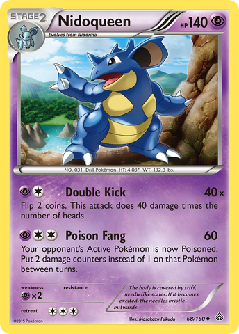 Nidoqueen (68/160) [XY: Primal Clash] 