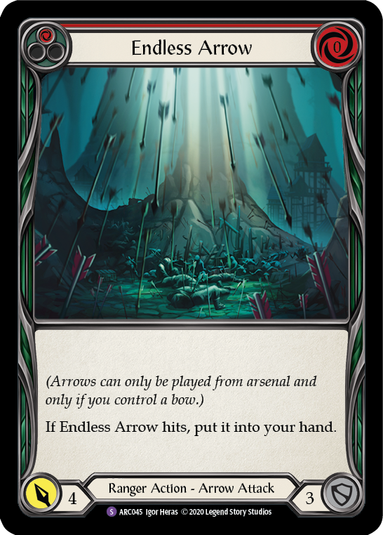 Endless Arrow [U-ARC045] (Arcane Rising Unlimited) Unlimited Rainbow Foil 