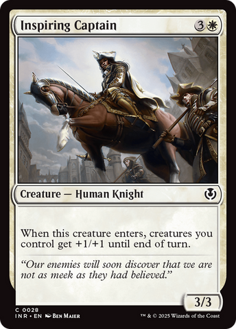 Inspiring Captain [Innistrad Remastered] 