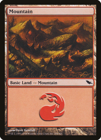 Mountain (294) [Shadowmoor] 
