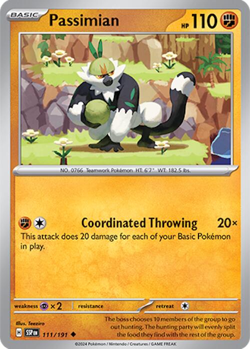 Passimian (111/191) [Scarlet &amp; Violet: Surging Sparks] 
