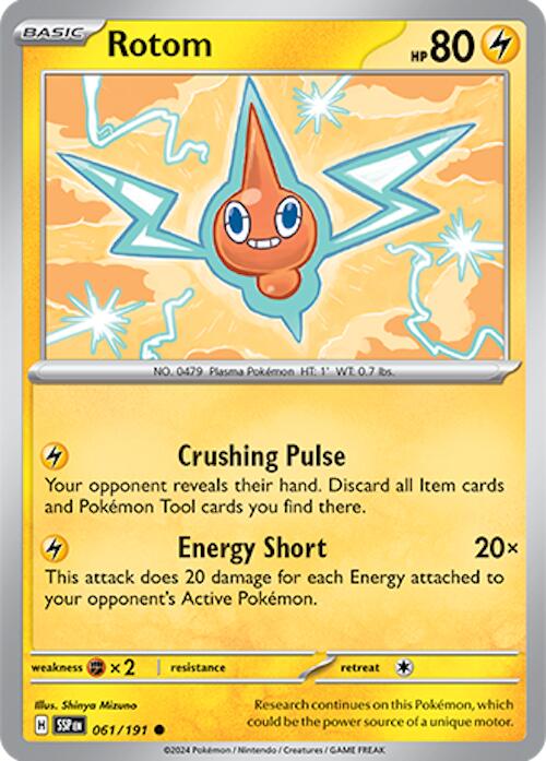 Rotom (061/191) [Scarlet &amp; Violet: Surging Sparks] 