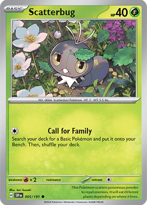 Scatterbug (005/191) [Scarlet &amp; Violet: Surging Sparks] 