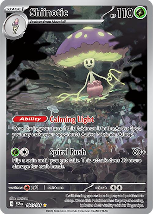 Shiinotic (194/191) [Scarlet &amp; Violet: Surging Sparks] 