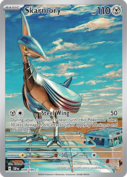 Skarmory (209/191) [Scarlet &amp; Violet: Surging Sparks] 