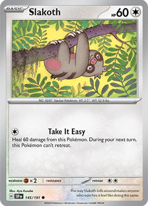 Slakoth (145/191) [Scarlet &amp; Violet: Surging Sparks] 