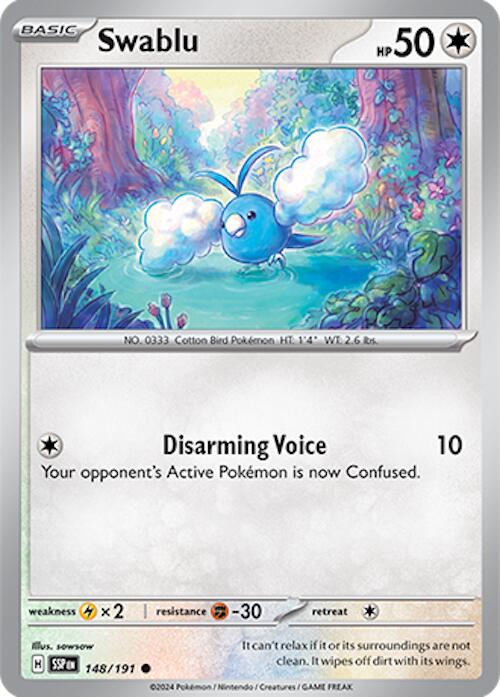 Swablu (148/191) [Scarlet &amp; Violet: Surging Sparks] 
