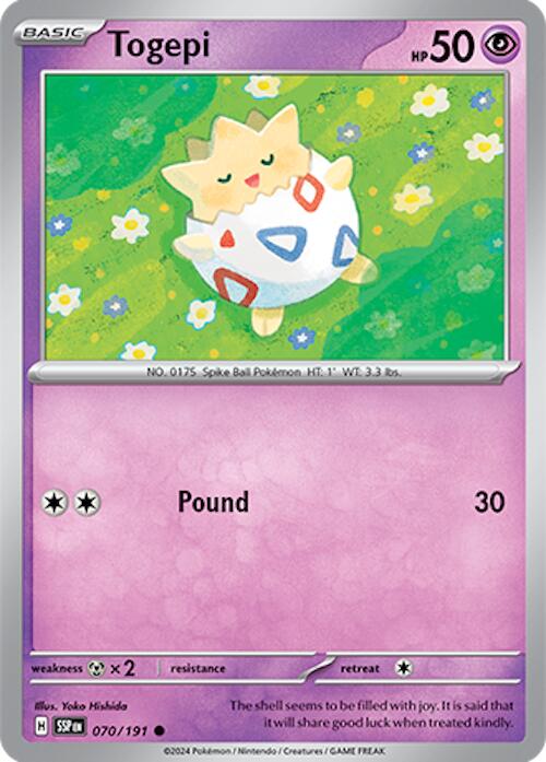 Togepi (070/191) [Scarlet &amp; Violet: Surging Sparks] 